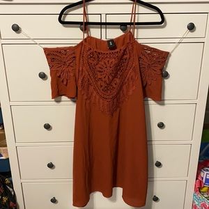 Off the shoulder dress